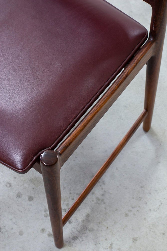 Darby Rosewood Chairs by Afdal, 1960s, Set of 8