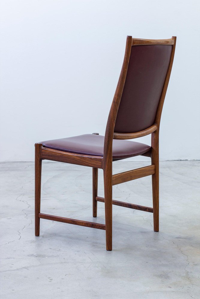 Darby Rosewood Chairs by Afdal, 1960s, Set of 8