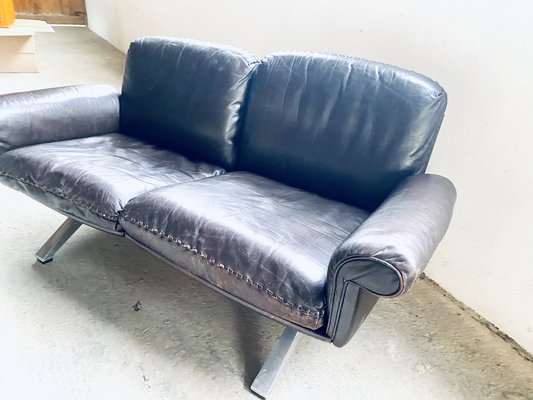 Dark Brown Leather Model Ds31 Sofa from de Sede, 1970s-PYR-1733658