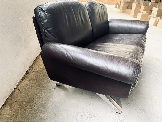 Dark Brown Leather Model Ds31 Sofa from de Sede, 1970s-PYR-1733658