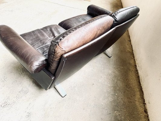 Dark Brown Leather Model Ds31 Sofa from de Sede, 1970s-PYR-1733658