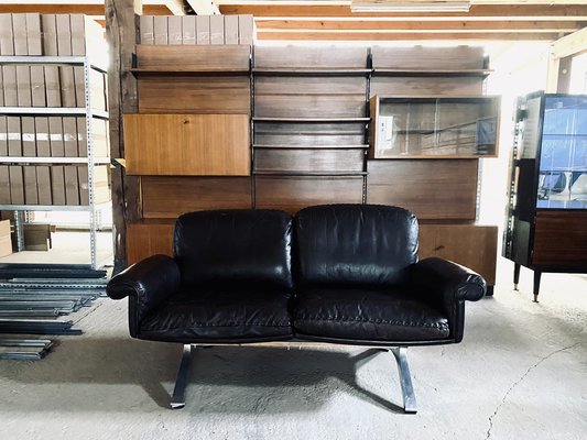 Dark Brown Leather Model Ds31 Sofa from de Sede, 1970s-PYR-1733658