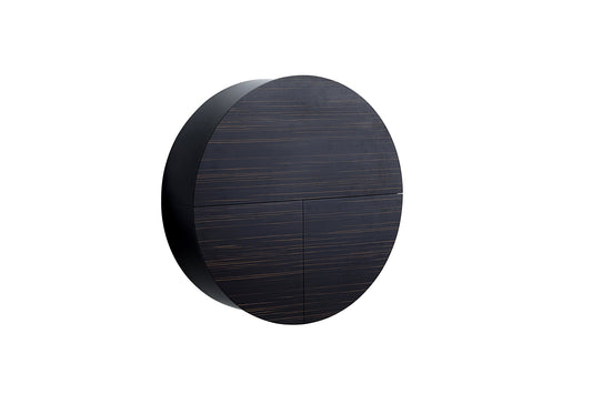 Dark Ebony Veneer Multifunctional Pill Cabinet by Dalius Razauskas for Emko