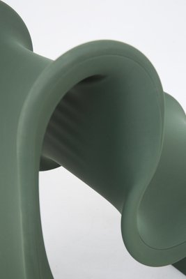 Dark Green Curved Lounge Chair by Gianni Pareschi for Busnelli-RCE-1284123