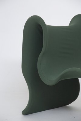 Dark Green Curved Lounge Chair by Gianni Pareschi for Busnelli-RCE-1284123