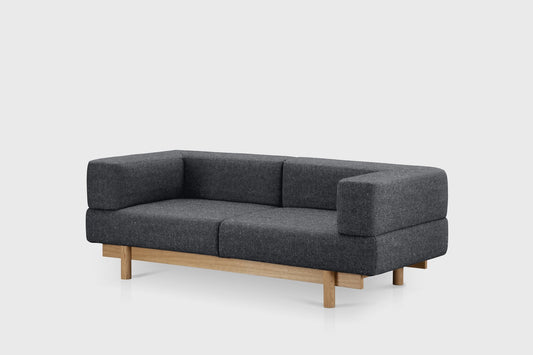 Dark Grey Alchemist 2-Seater Sofa by etc.etc. For Emko