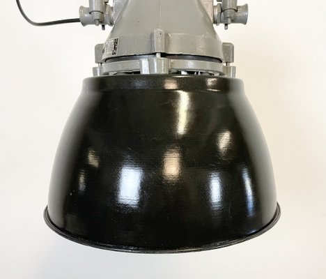 Dark Grey Explosion Proof Lamp from Elektrosvit, 1970s-CGF-1154688