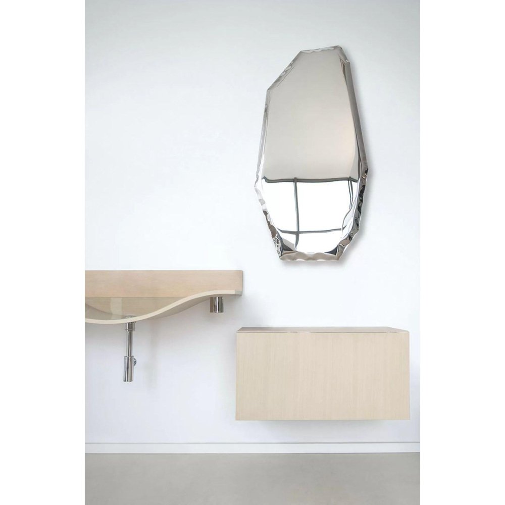 Dark Matter Tafla C2 Sculptural Wall Mirror by Zieta