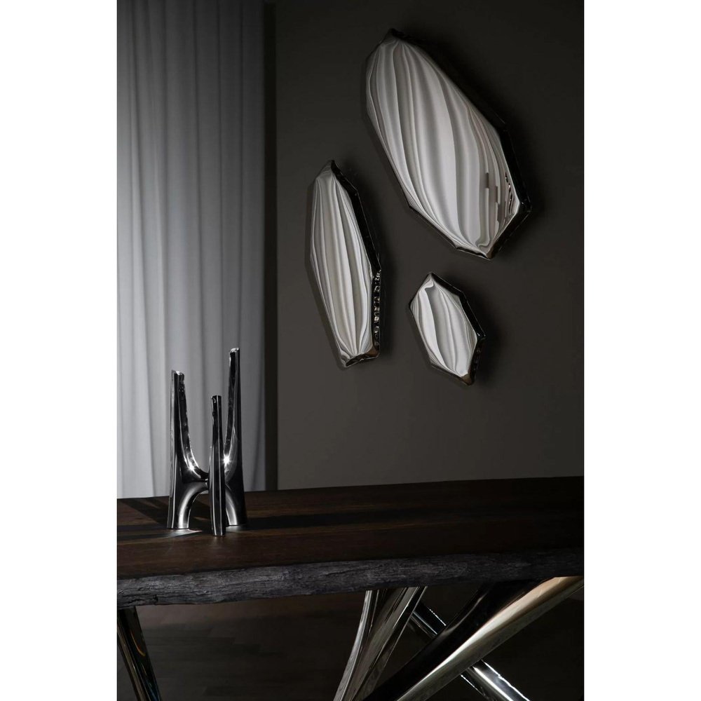 Dark Matter Tafla C2 Sculptural Wall Mirror by Zieta