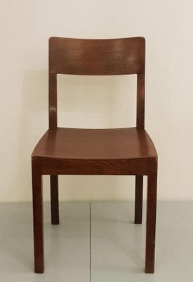 Dark Stained Beech Chair, 1920s-UNO-918993