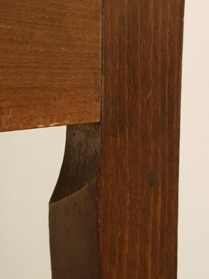 Dark Stained Beech Chair, 1920s-UNO-918993