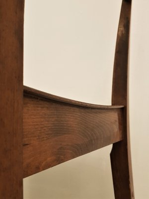 Dark Stained Beech Chair, 1920s-UNO-918993