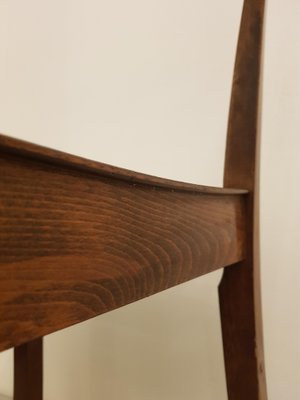 Dark Stained Beech Chair, 1920s-UNO-918993