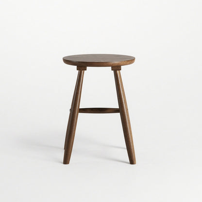 Department Wood Stool H15 Smoked Oak