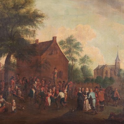 David Teniers III, Painting, 1800s, Oil on Canvas, Framed-VMM-1229549