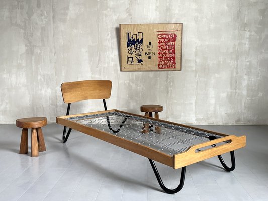 Daybed by Jacques Hitier, France, 1950-FQ-1240574