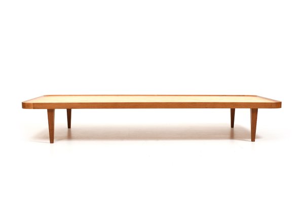 Daybed, Table and Mirror by Frits Henningsen 1950s, Set of 3-RA-2031621