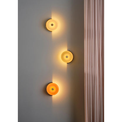 Design By Us Trip Wall Lamp Dark Emperador Marble/Glossy Opal