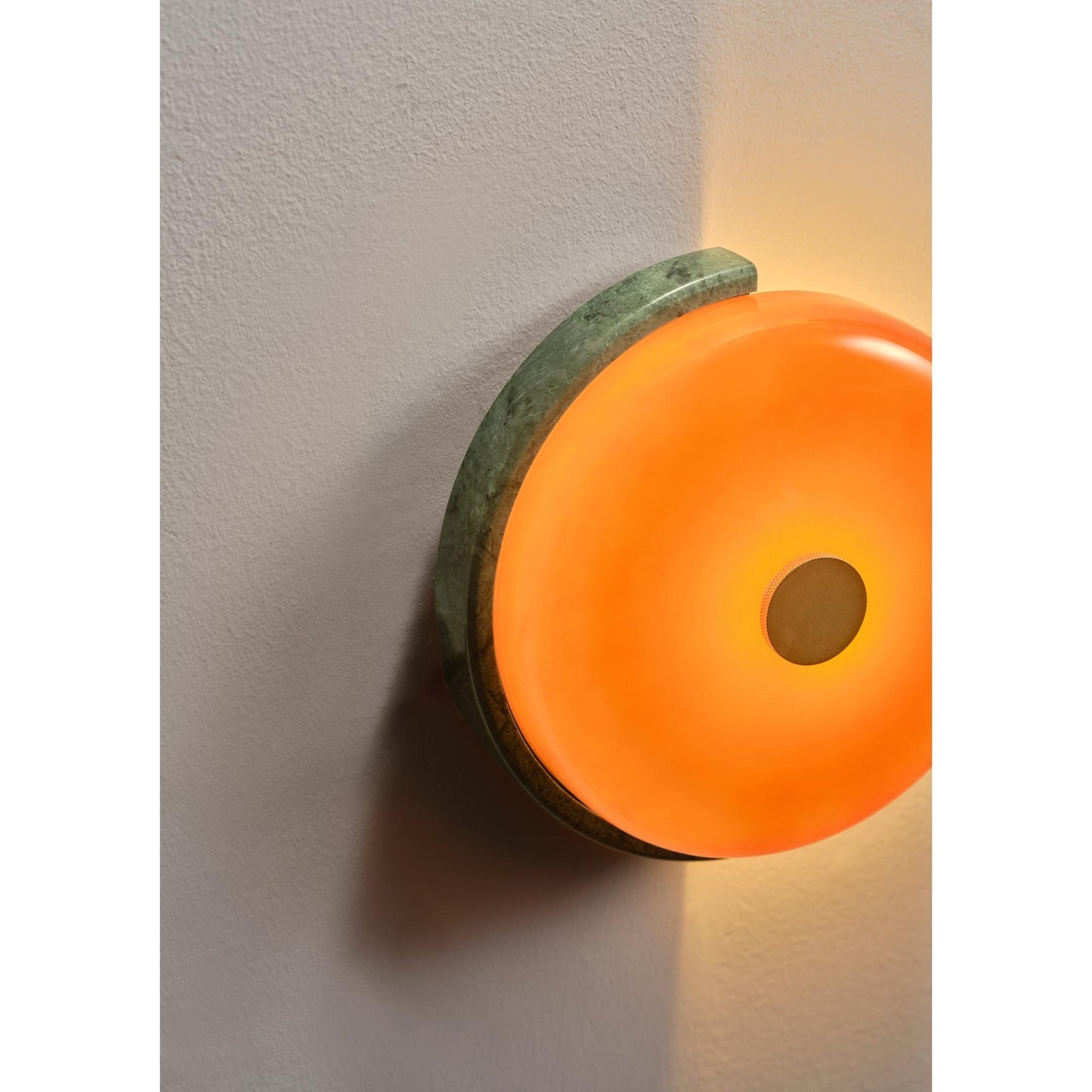 Design By Us Trip Wall Lamp Moss Marble/ Amber