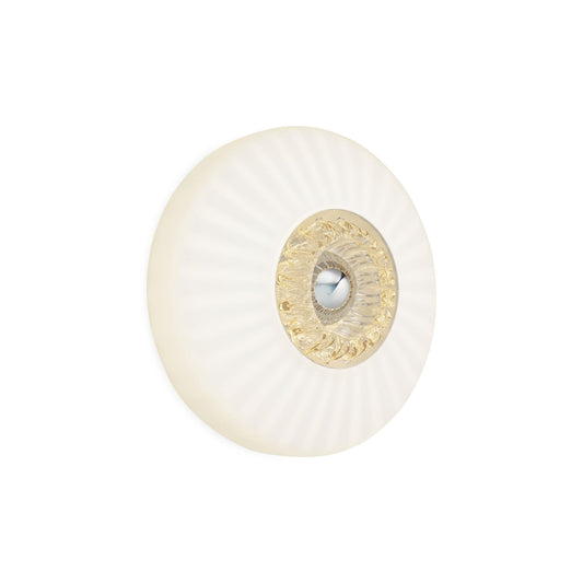 Design By Us New Wave Optic Wall Lamp Opal Glass