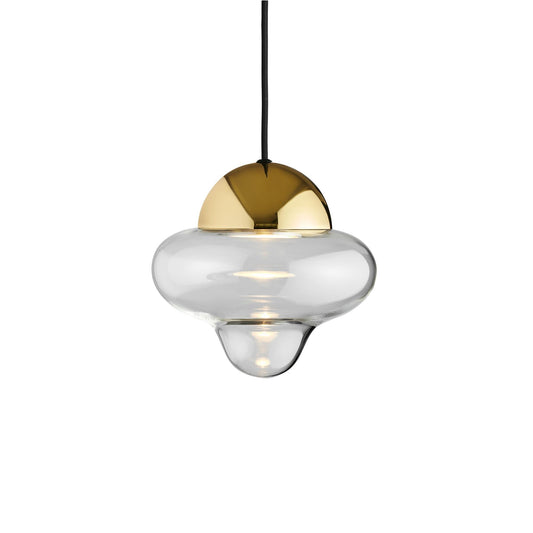 Design By Us Nutty Pendant Clear/Gold
