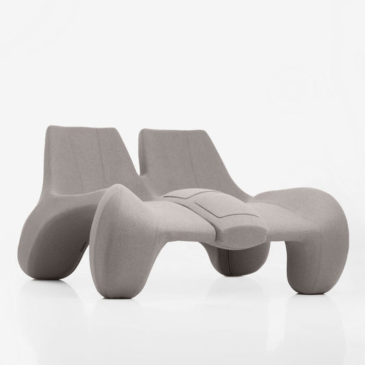 DC 112 Double Chaise Longue Color Kvadrat 147 by Atelier Jungblut