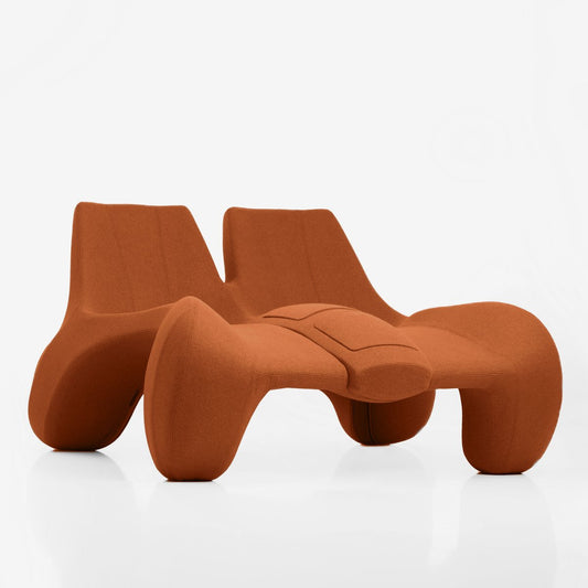 DC 112 Double Chaise Longue Color Kvadrat 547 by Atelier Jungblut