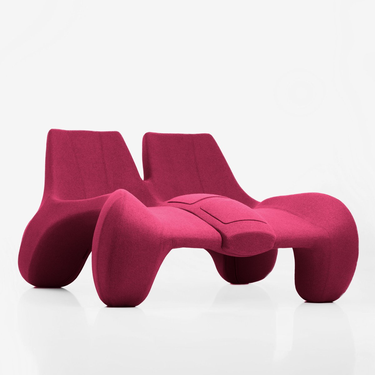 DC 112 Double Chaise Longue Color Kvadrat 620 by Atelier Jungblut