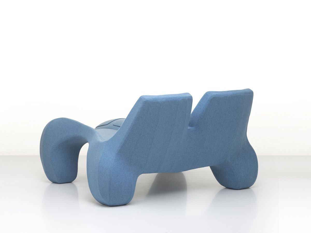 DC 112 Double Chaise Longue Color Kvadrat 731 by Atelier Jungblut