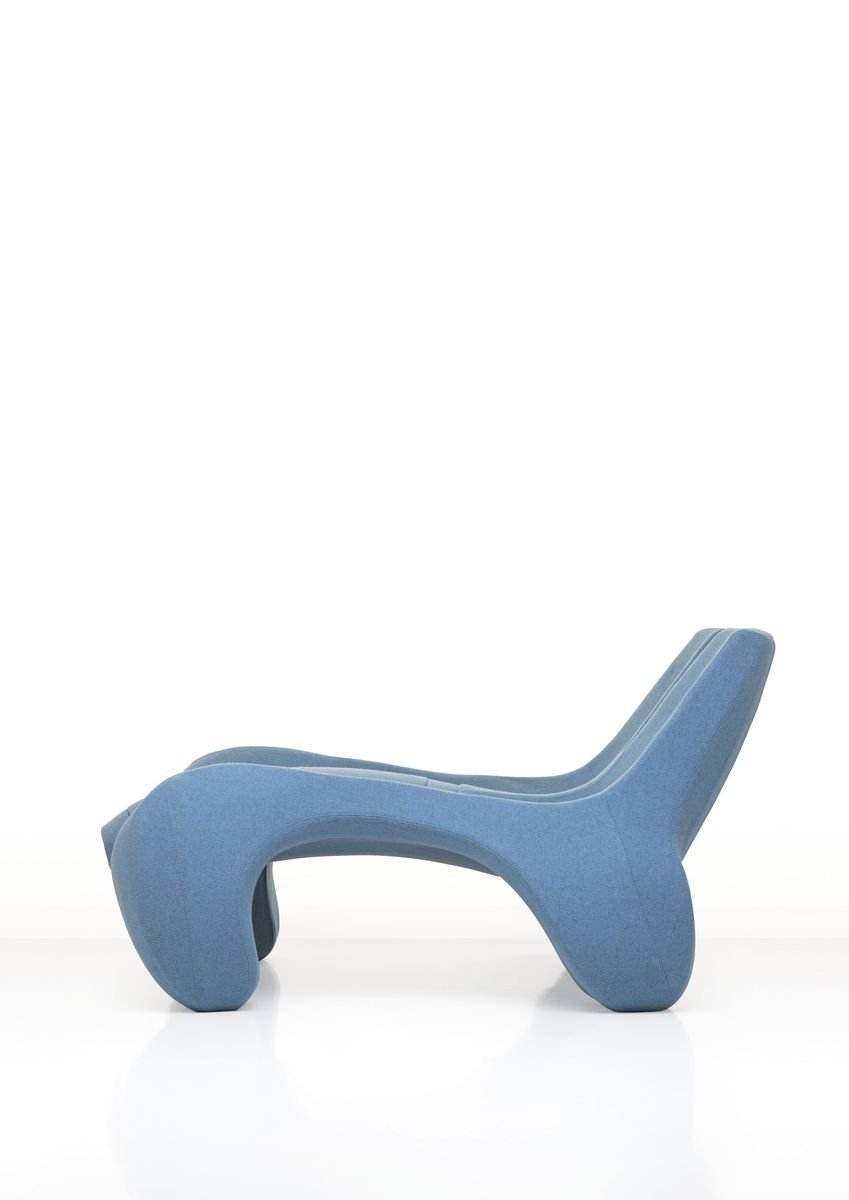 DC 112 Double Chaise Longue Color Kvadrat 731 by Atelier Jungblut