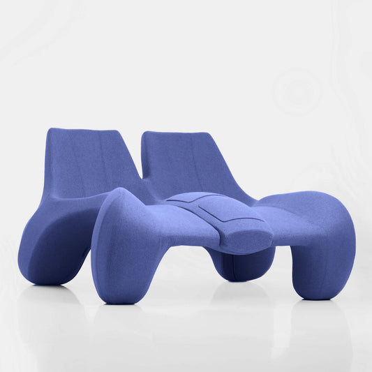 DC 112 Double Chaise Longue Color Kvadrat 747 by Atelier Jungblut