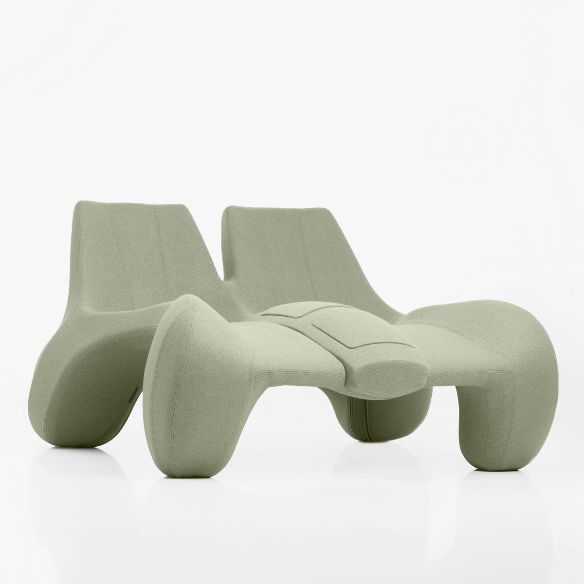 DC 112 Double Chaise Longue Color Kvadrat 917 by Atelier Jungblut