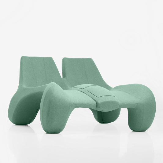 DC 112 Double Chaise Longue Color Kvadrat 937 by Atelier Jungblut