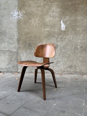 DCW Dining Chair by Charles & Ray Eames for Evans, 1940s-ZM-1693314