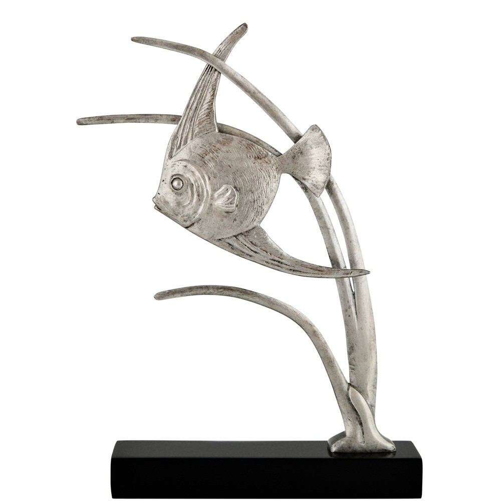 De Roche, Art Deco Sculpture of a Fish, 1930, Bronze