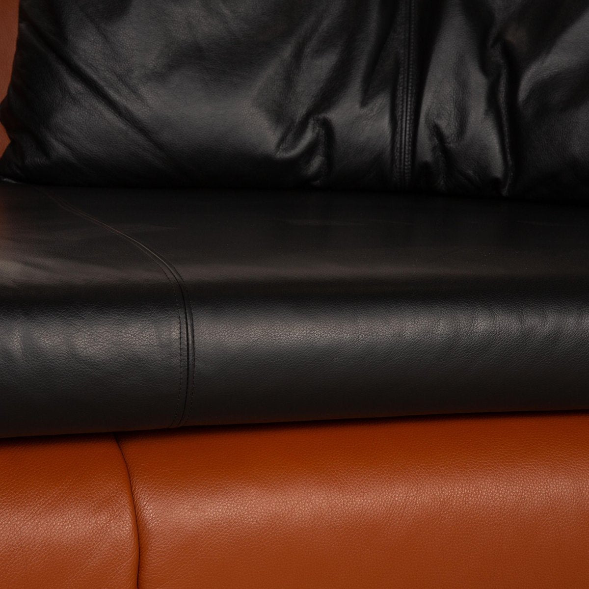 De Sede Ds 102 Leather Sofa Brown Three-Seater Couch