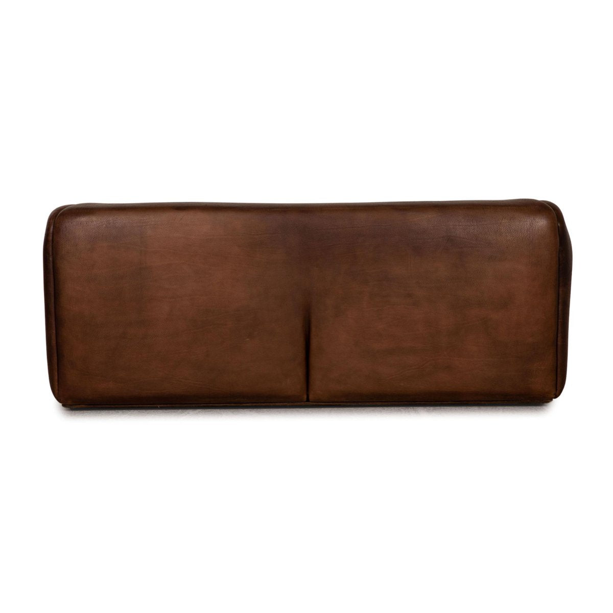 De Sede Ds 47 Leather Sofa Brown Three-Seater Couch