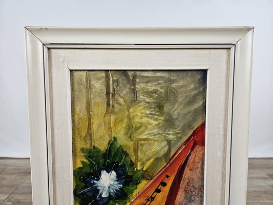 Dead Nature. 20th Century, 1960s, Oil on Canvas, Framed-ZUW-1786535