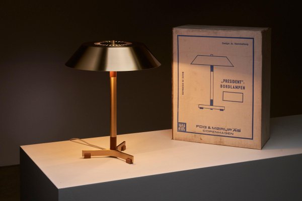 Deadstock President Lamp by Jo Hammerborg for Fog & Mørup, 1960-POG-1734527