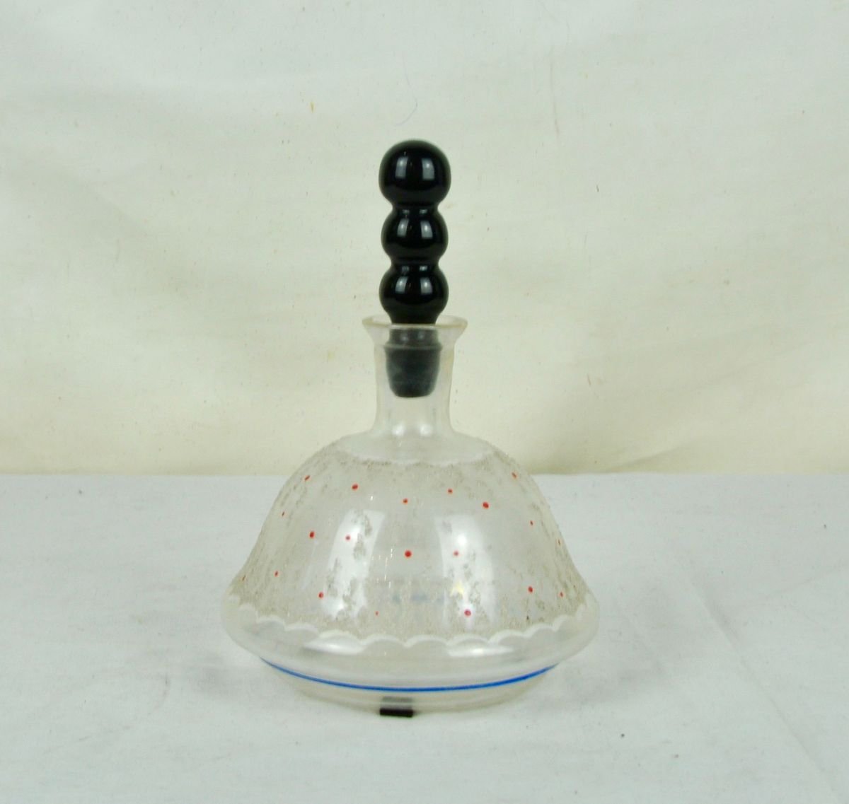 Decanter with Black Cap, 1970s