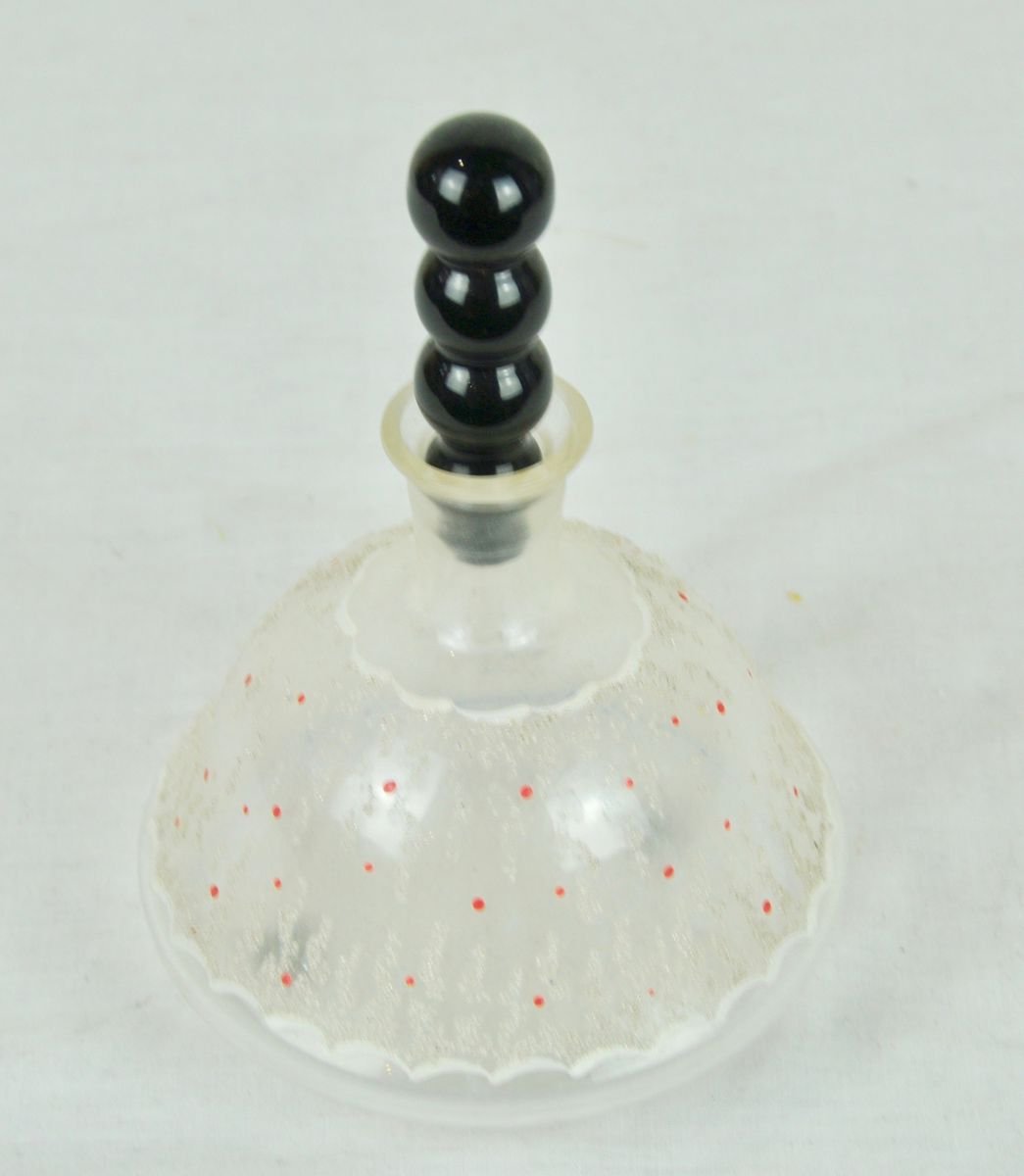 Decanter with Black Cap, 1970s