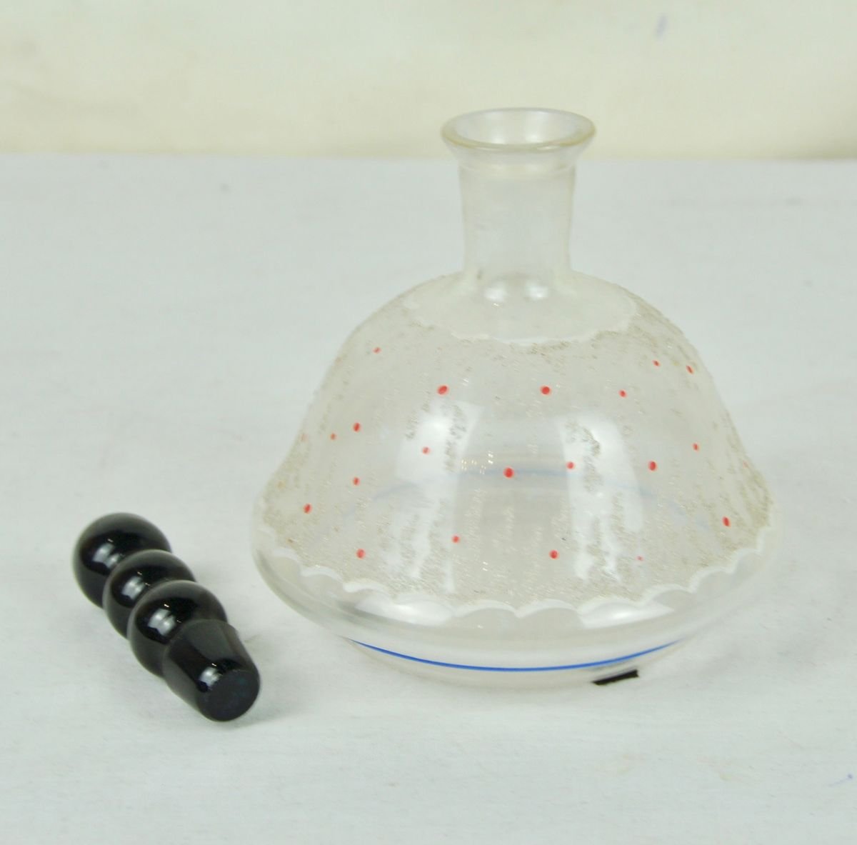 Decanter with Black Cap, 1970s