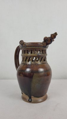 Deceptive Stoneware Pitcher by Jean-Claude Seguin, 1990s-XYB-2042912