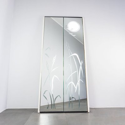 Decorated Backlit Hall Mirror, 1970s-ZLY-910727