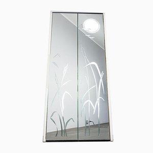 Decorated Backlit Hall Mirror, 1970s-ZLY-910727