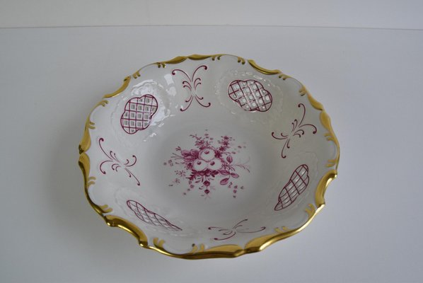 Decorative Bowl in Openwork Porcelain from Pirken Hammer, 1960s-TZ-2018671