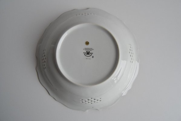 Decorative Bowl in Openwork Porcelain from Pirken Hammer, 1960s-TZ-2018672