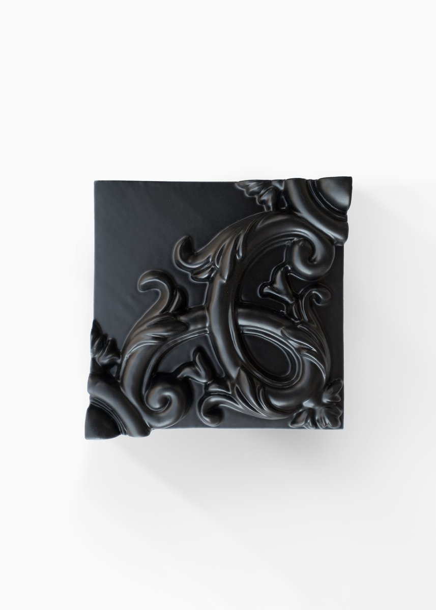 Decorative Ceramic Acanthus Panel by Anthony & Joseph Bevilacqua for MYOP