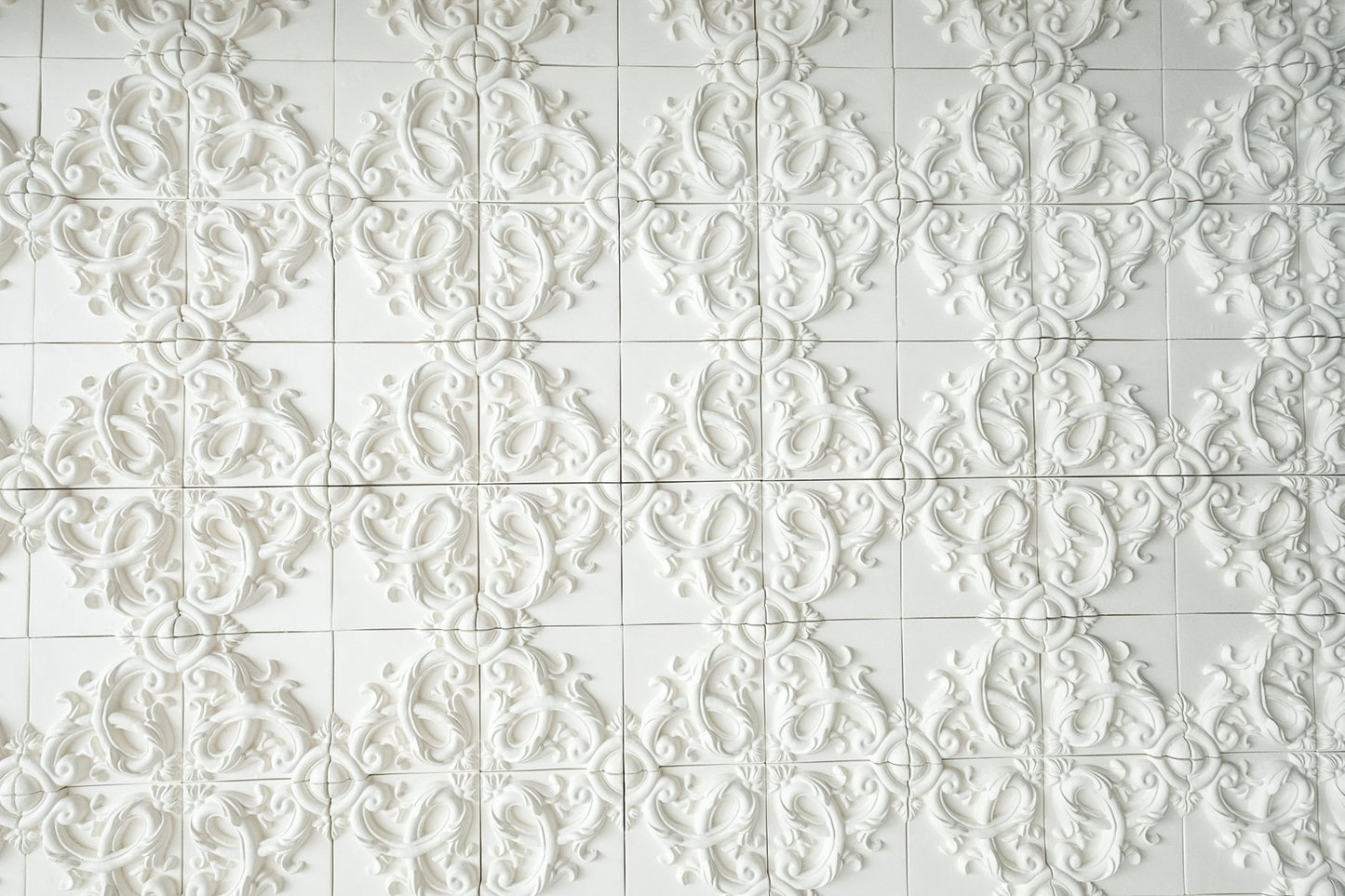 Decorative Ceramic Acanthus Panel by Anthony & Joseph Bevilacqua for MYOP