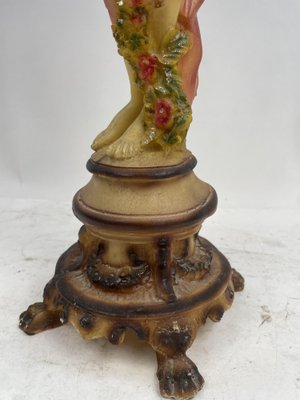 Decorative Figurine Depicting a Floral Woman, 1960s-GKM-2043324